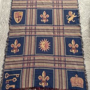 Vintage Cotton Weave Throw Blanket